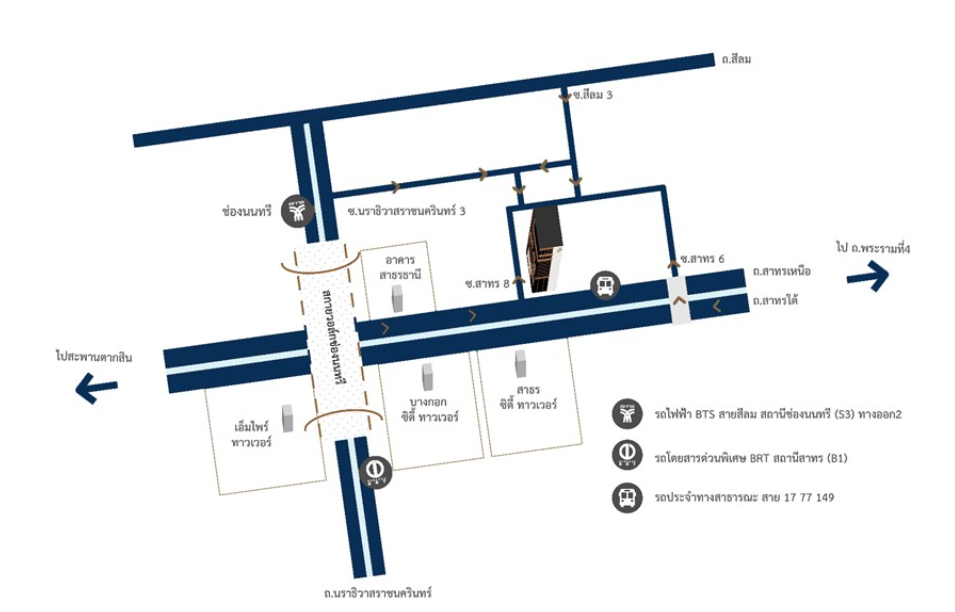 แผนที่ที่ตั้งบริษัท